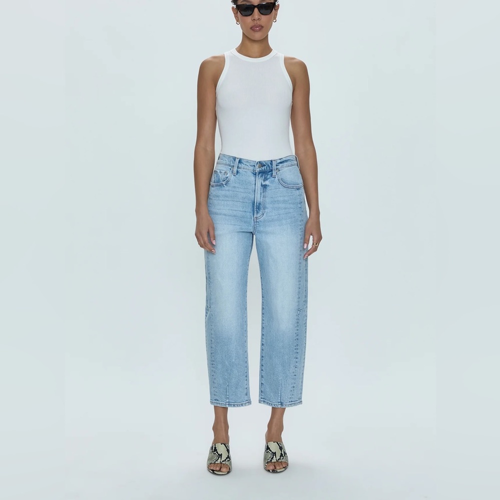 Pistola Eli High Rise Barrel Jean